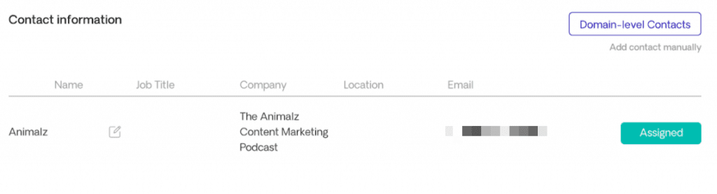 podcast contact information