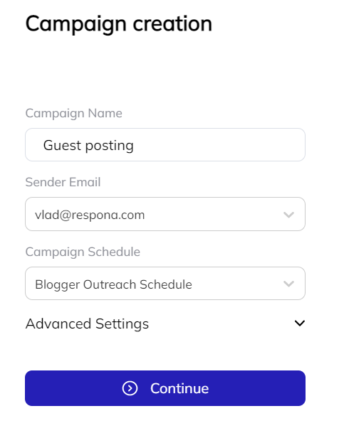 Naming a campaign