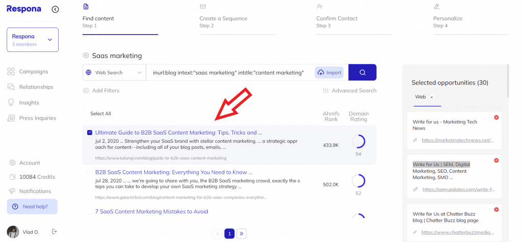 Content promotion opportunities