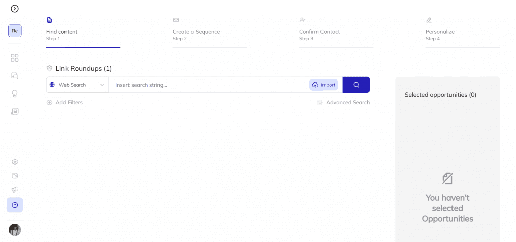 Respona search engine
