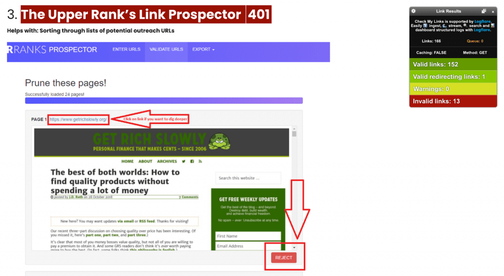 Provided broken link