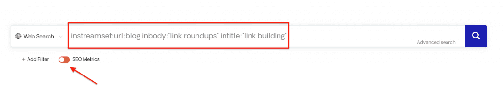 Turning SEO metrics on