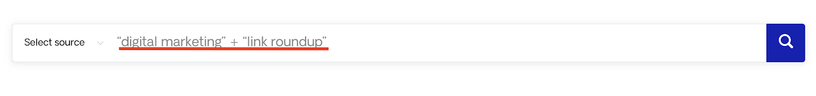 Advanced Search Operator Into Respona Search Bar