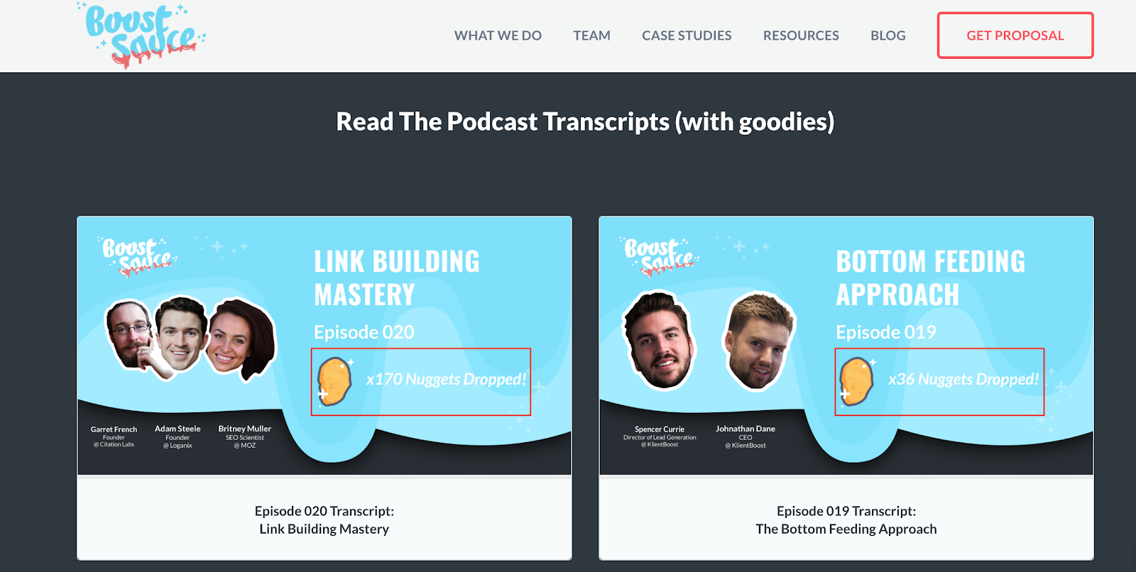 BoostSauce Podcast