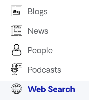 Choose to Conduct a Web Search 1