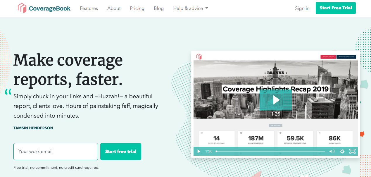 Coverage Book Home Page