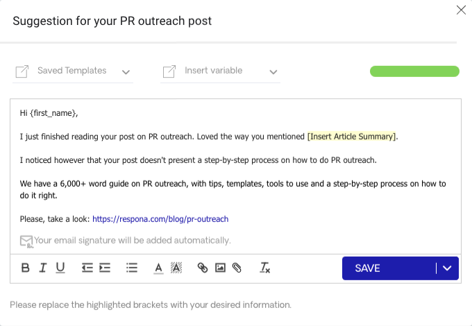 Create New Campaign With Respona Step 11 1