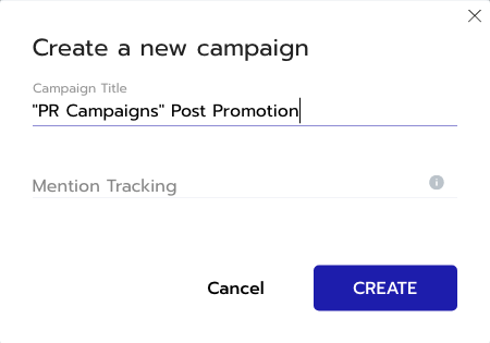 Create a New Campaign With Respona