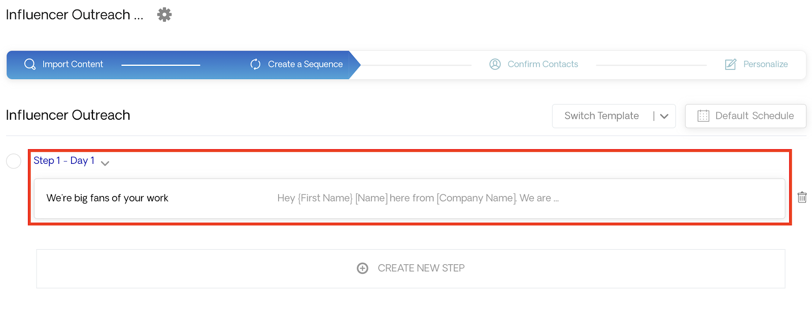 Email Sequence for Influencer Outreach