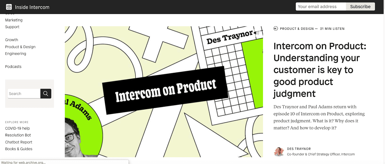 Inside Intercom