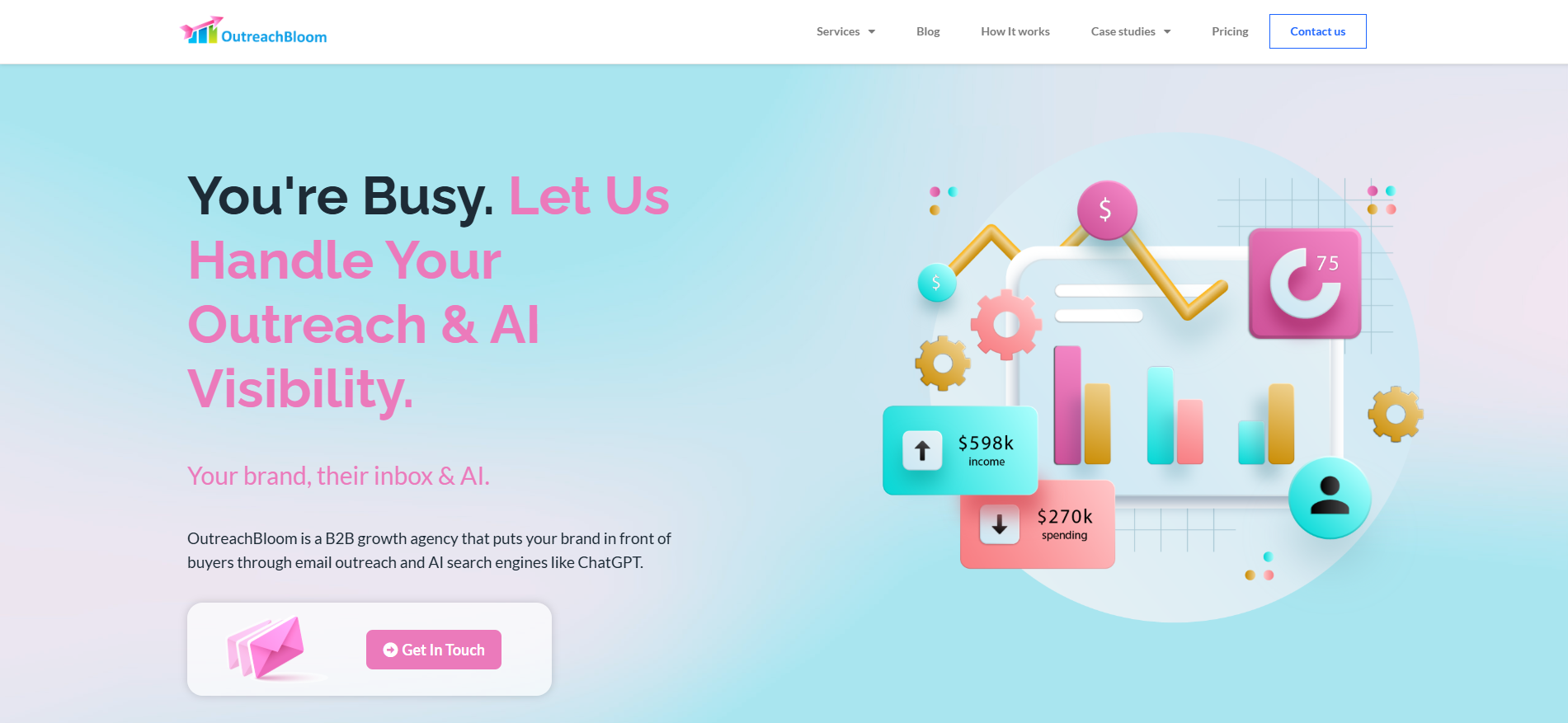 outreachbloom homepage