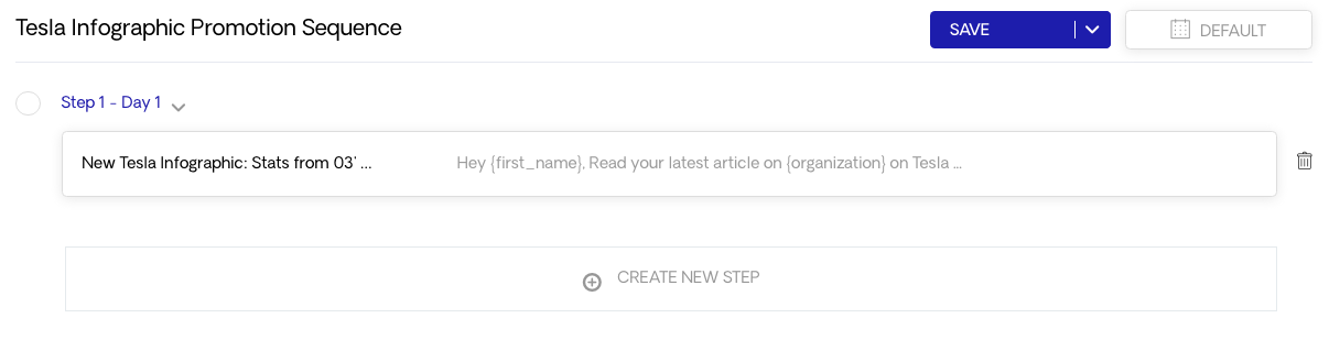 Sequence Overview