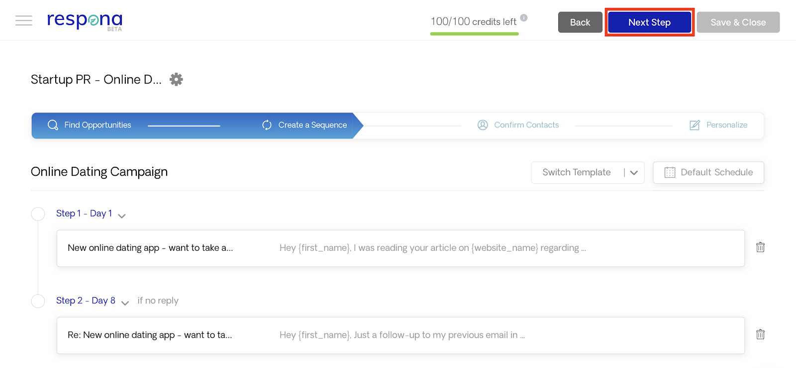 Startup PR Step 20