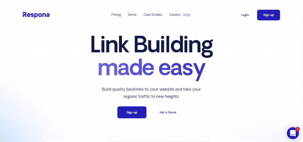 respona homepage