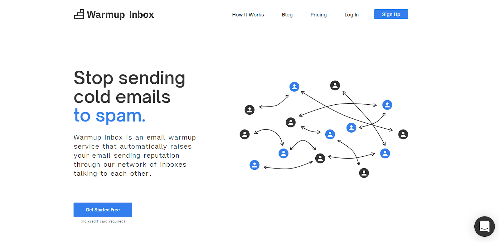warmup inbox homepage