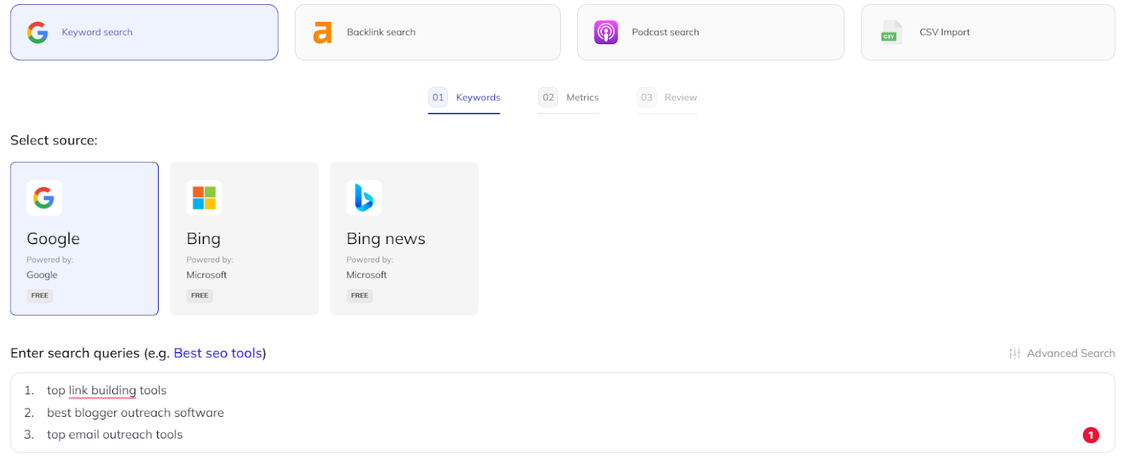 finding listicle posts with respona