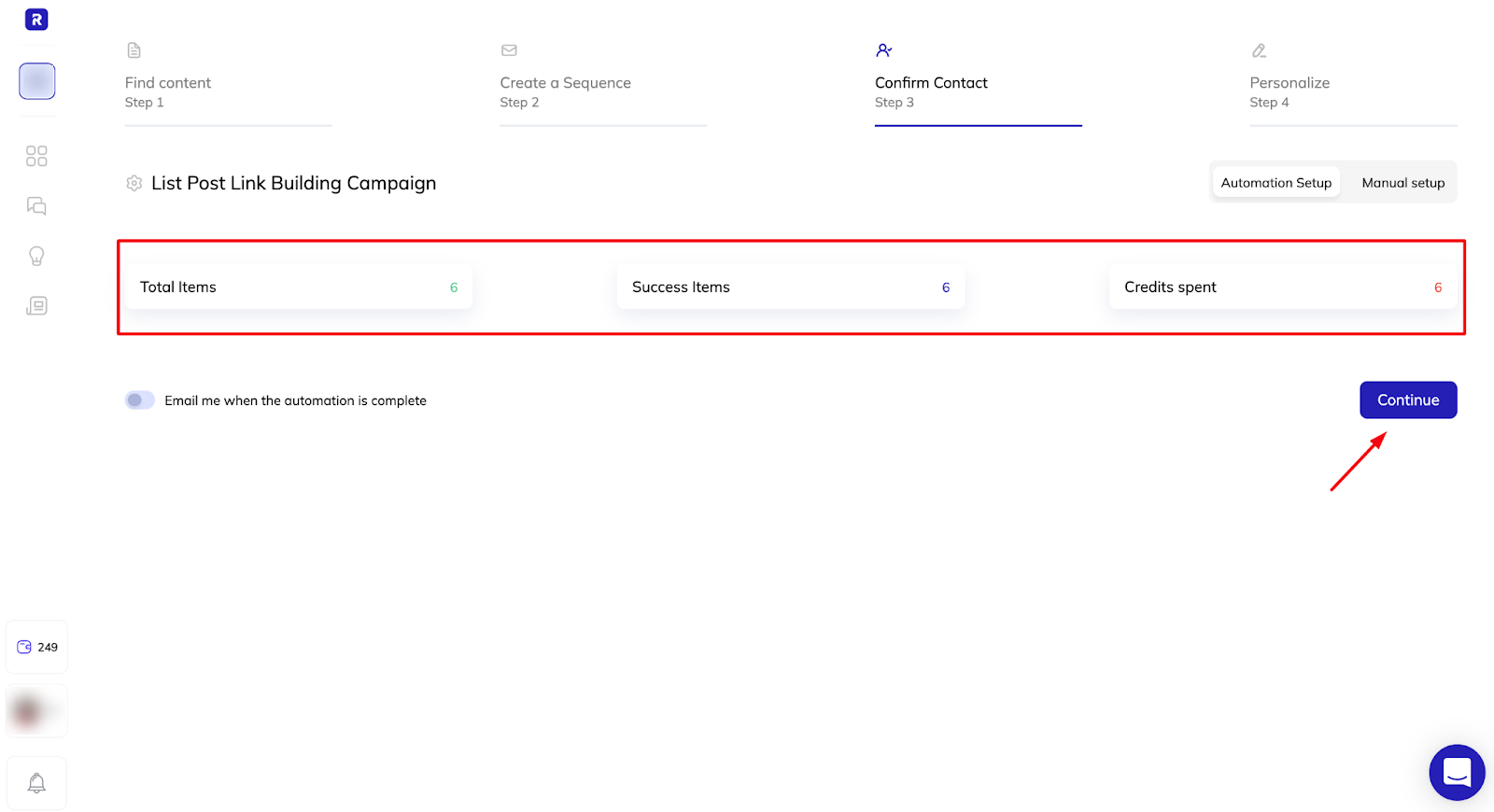 Completed automation 4