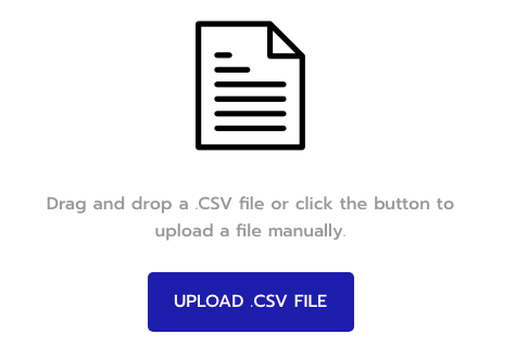Upload CSV File