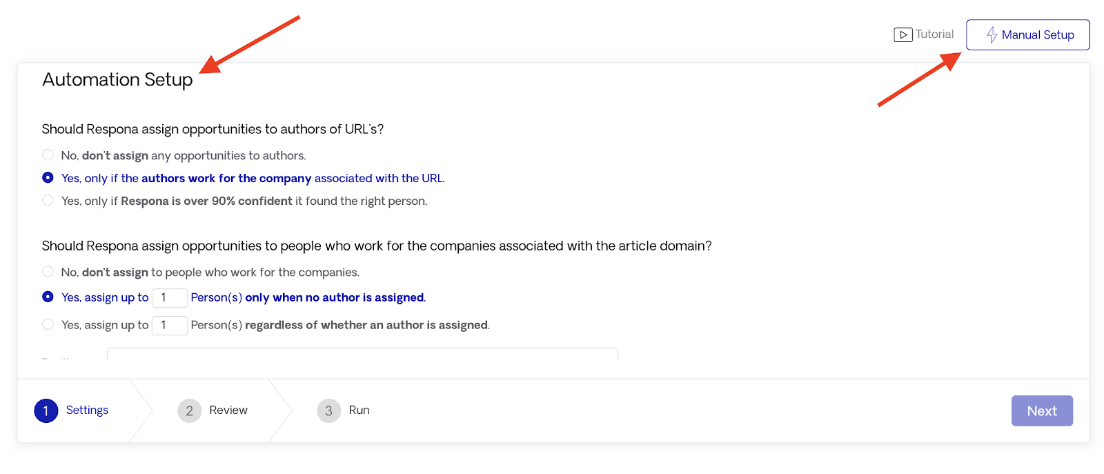 Ways to Find Contact Information for Responas Contacts
