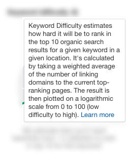 What is Keyword Difficulty by Ahrefs 1