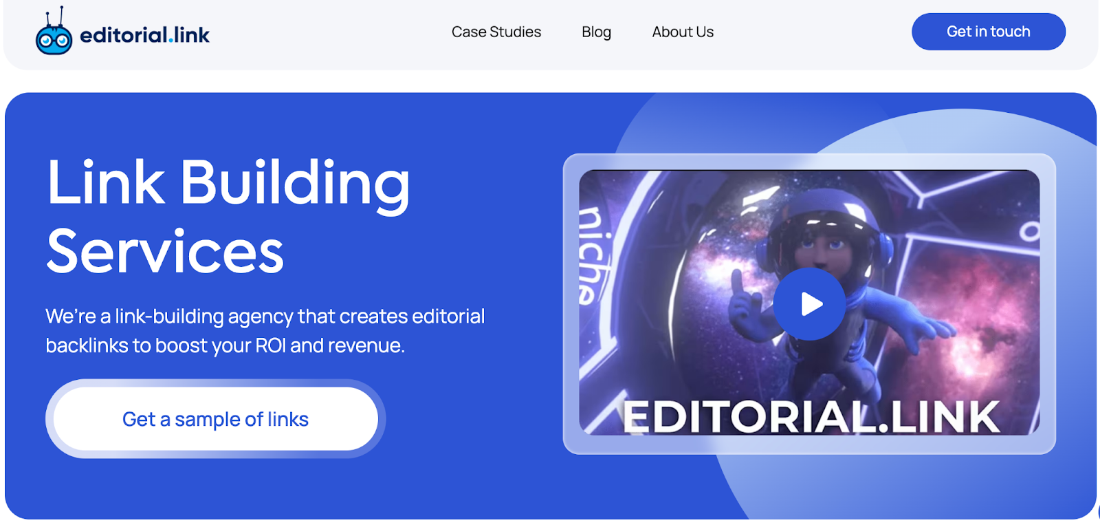 editorial.link homepage