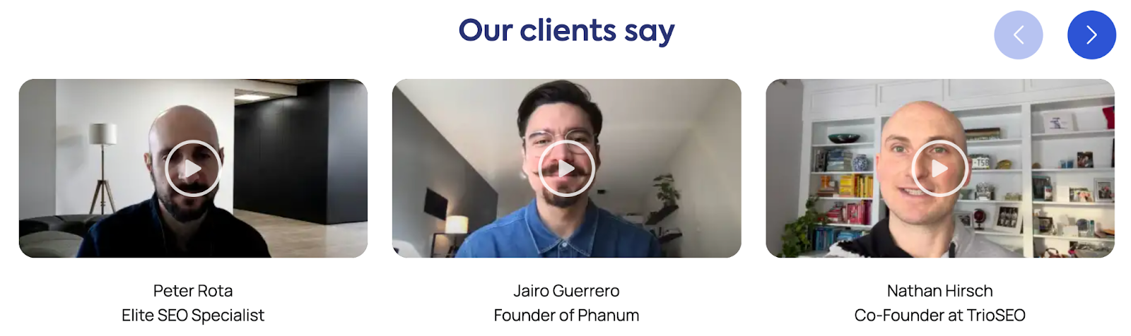editorial.link testimonials