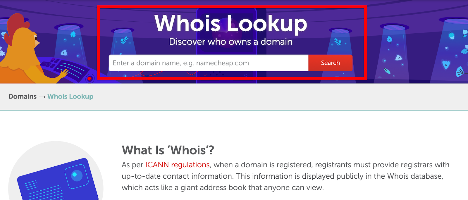 WHOIS lookup 2