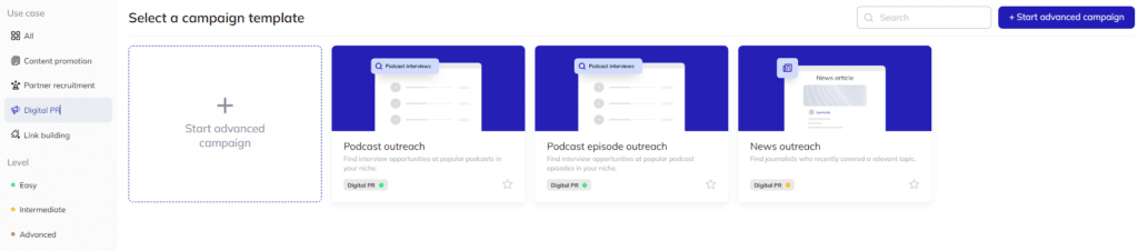 podcast outreach campaign template