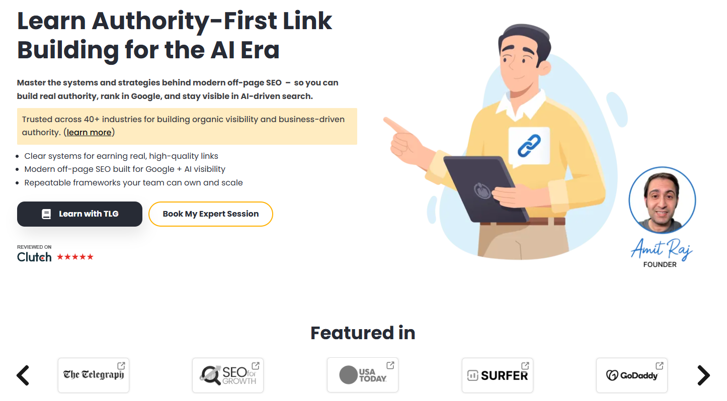 the links guy homepage