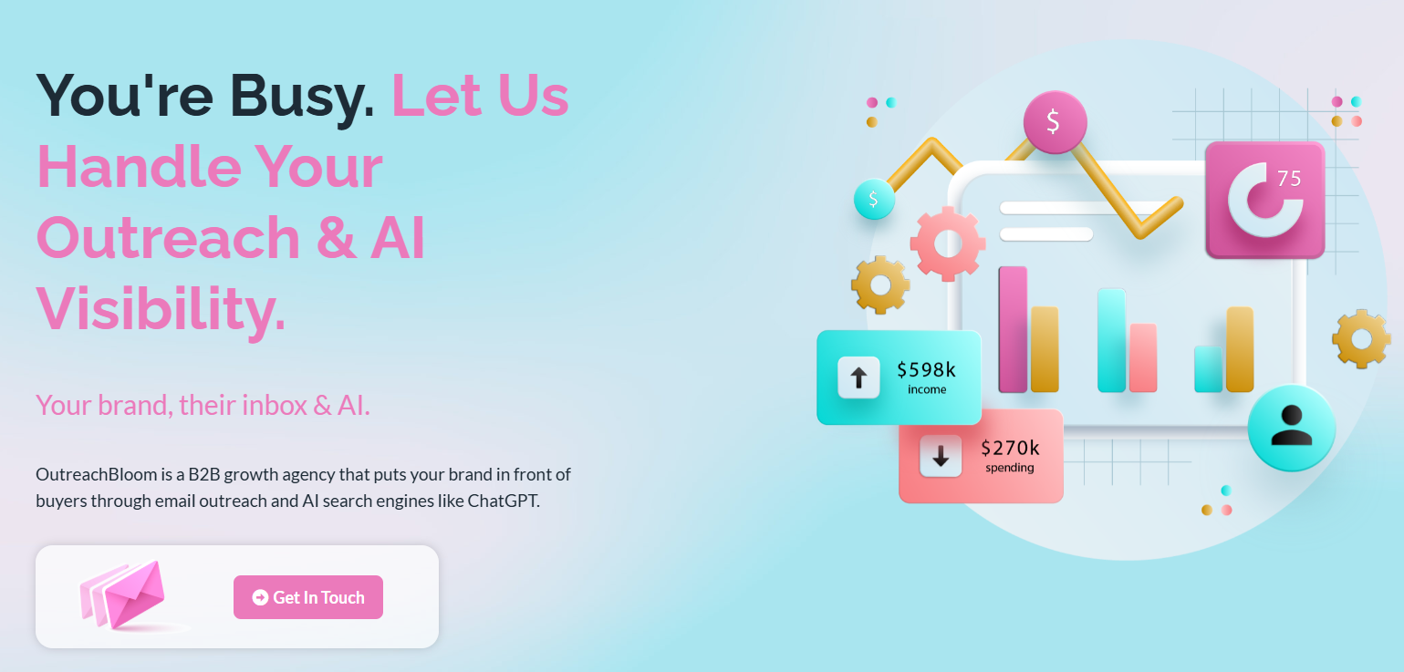 outreachbloom homepage