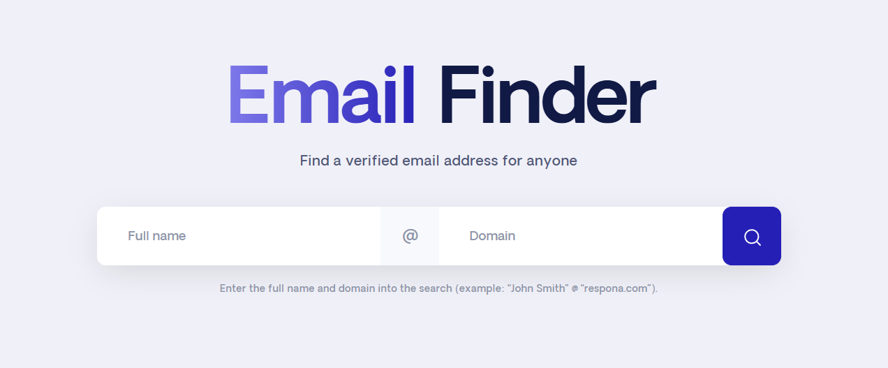respona free email finder