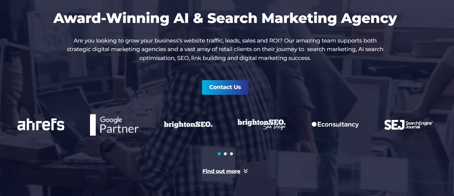 click intelligence homepage