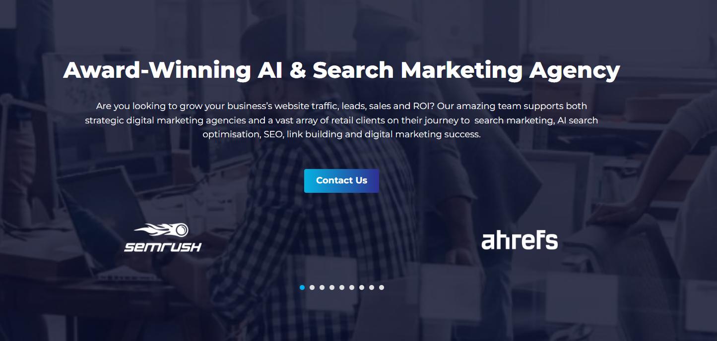 click intelligence homepage