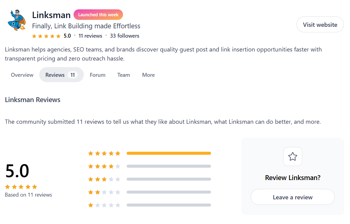 linksman reviews