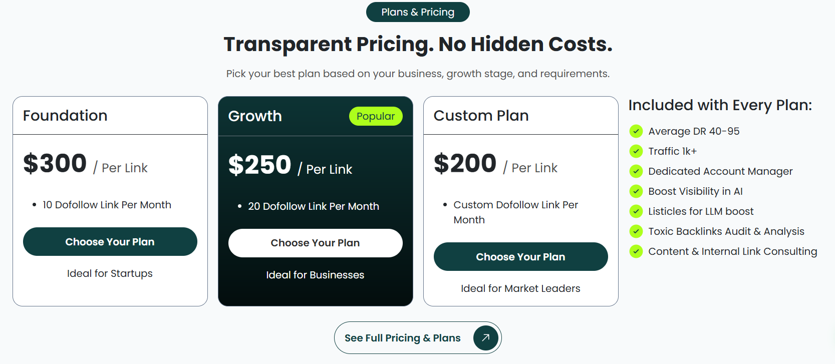 outreach desk pricing