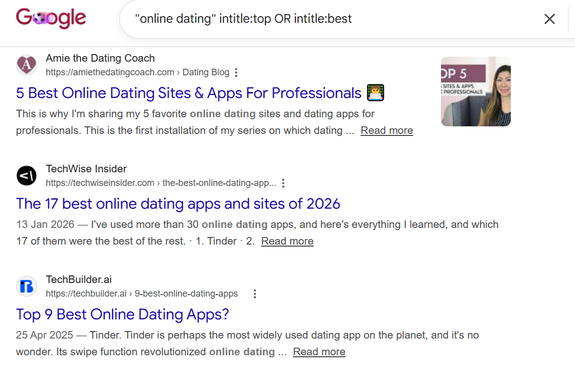 finding opportunities in google