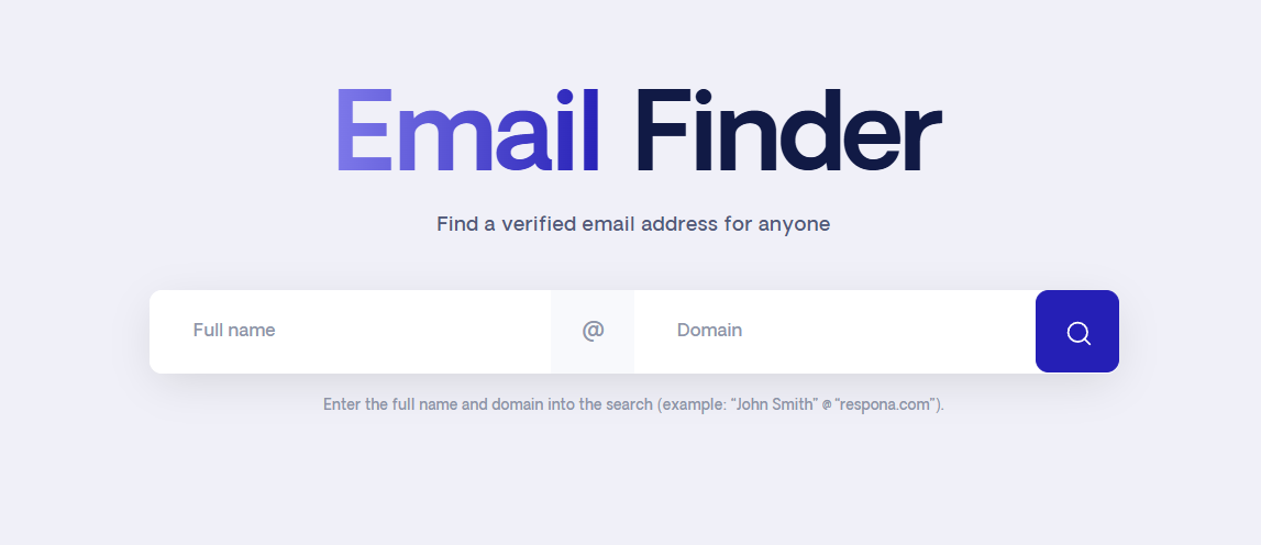 respona free email finder