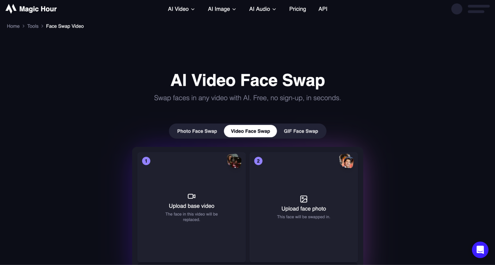 magichour ai homepage