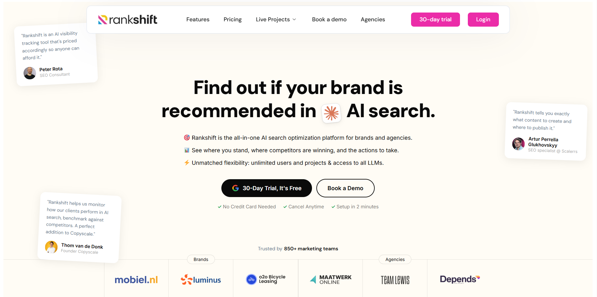 rankshift homepage