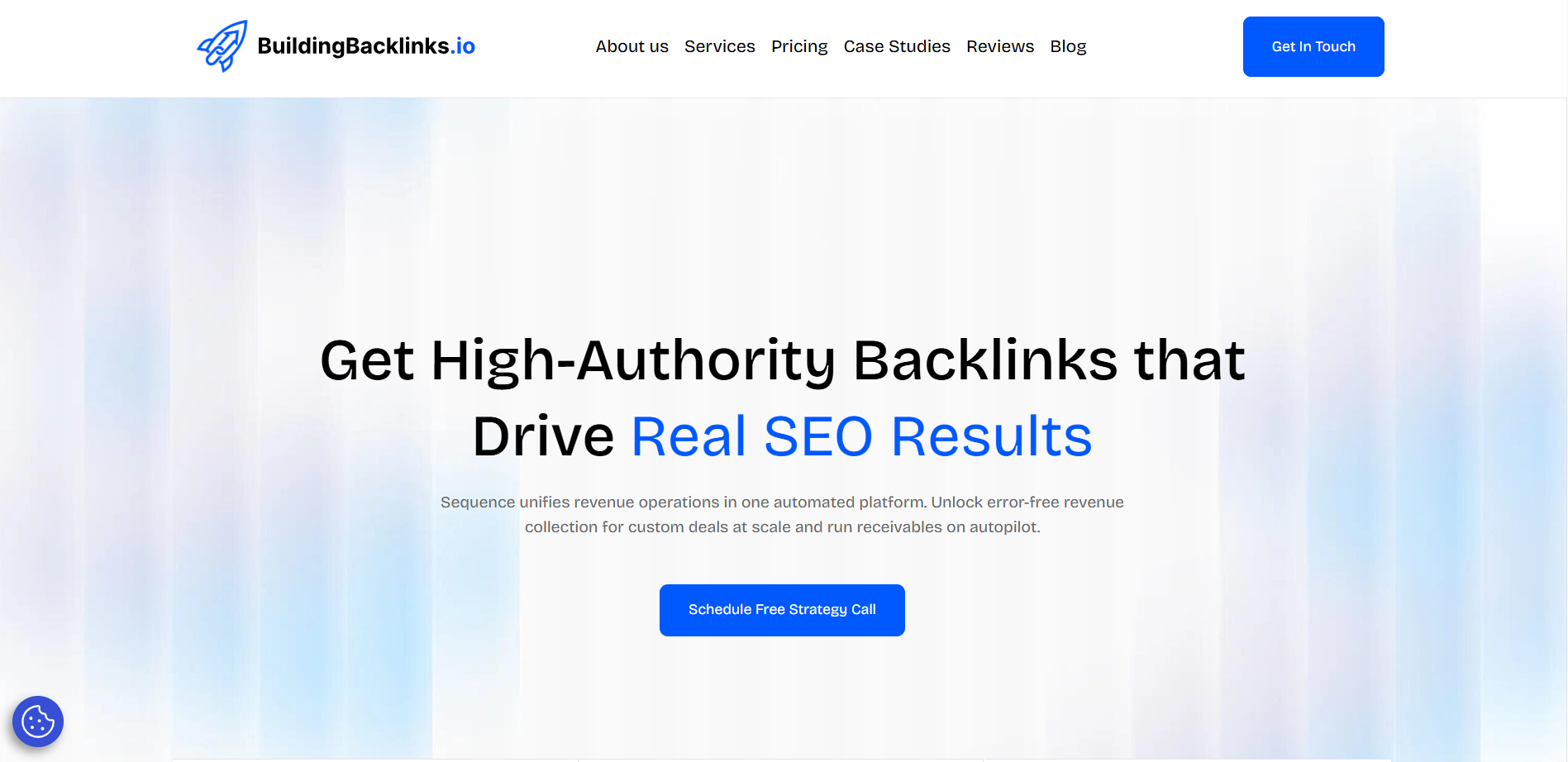buildingbacklinks.io homepage