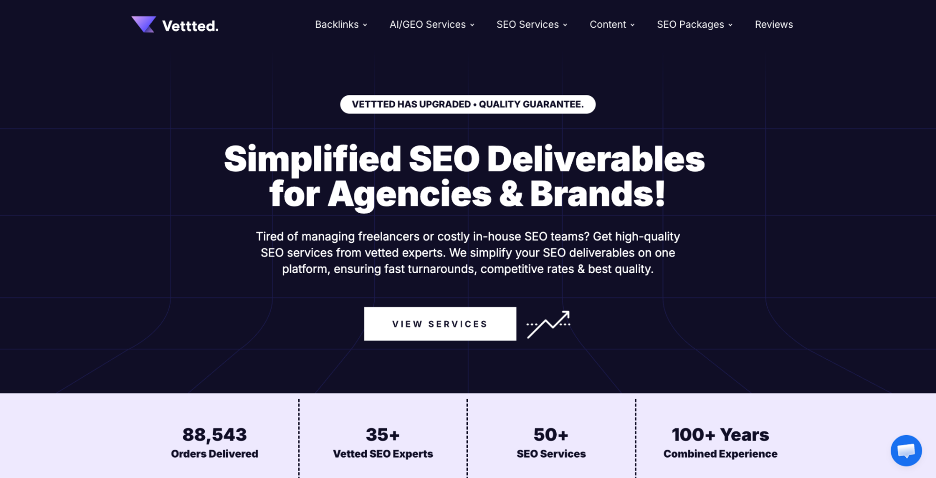 vetted homepage