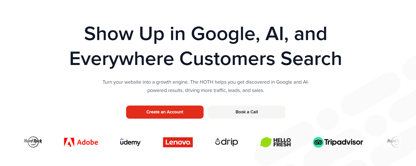 the hoth homepage