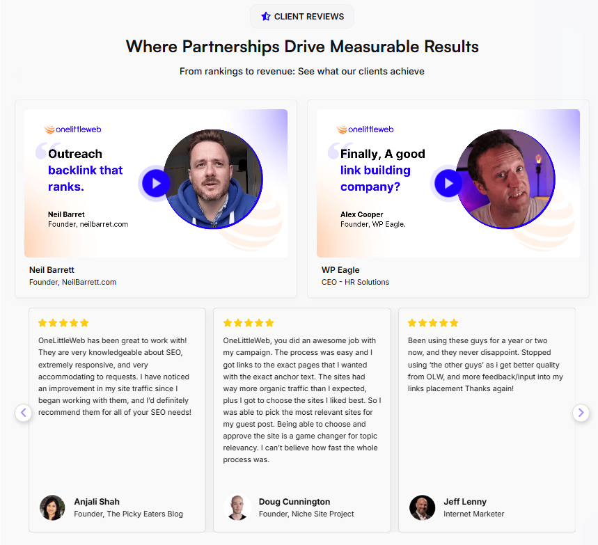 onelittleweb reviews