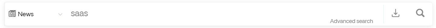 media list search example