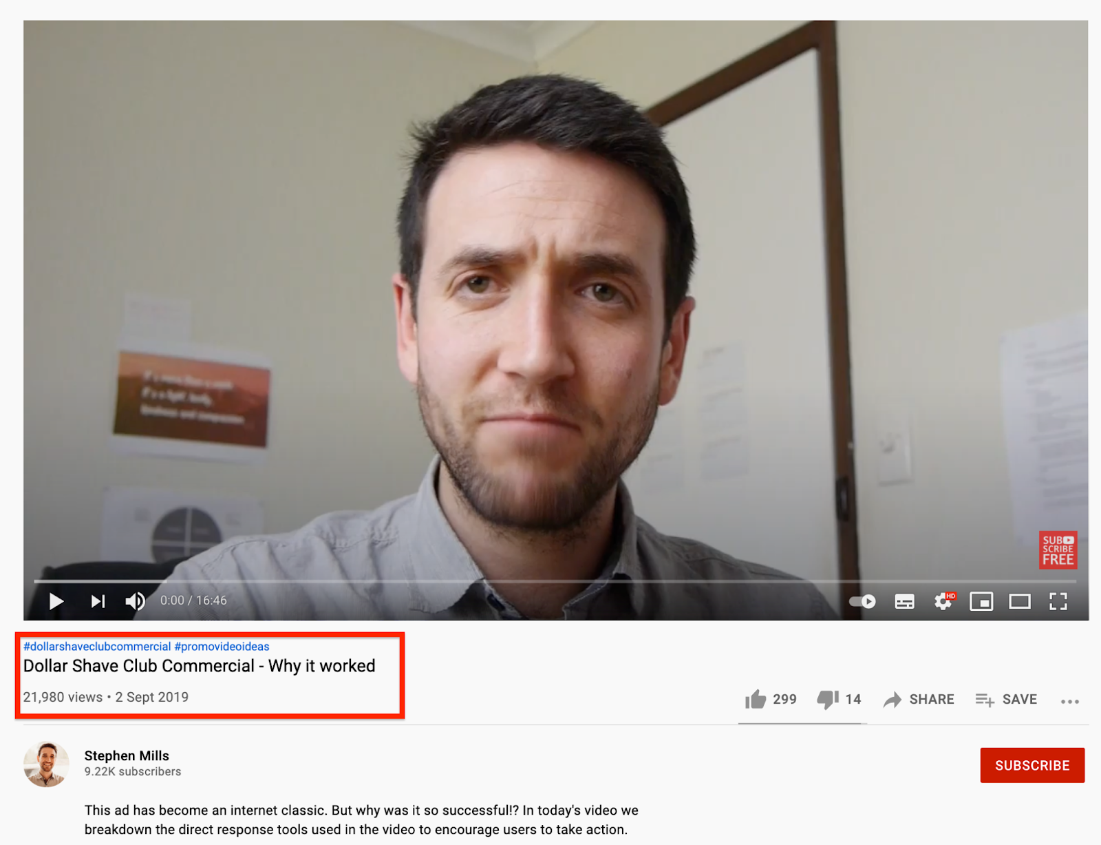 Dollar Shave Club commercial analysis