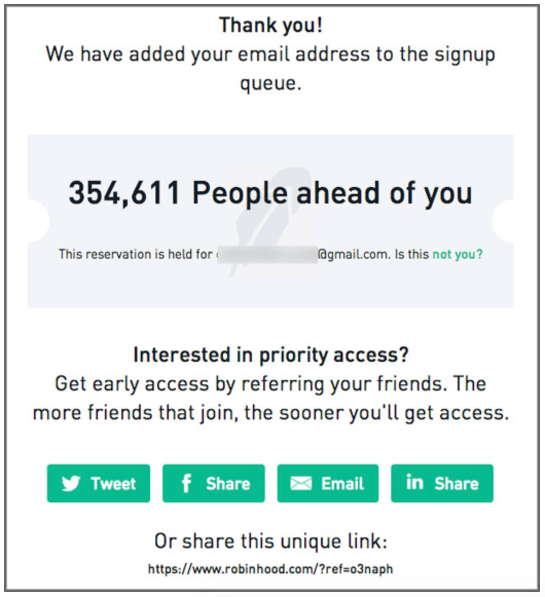 Viral Loops wait list