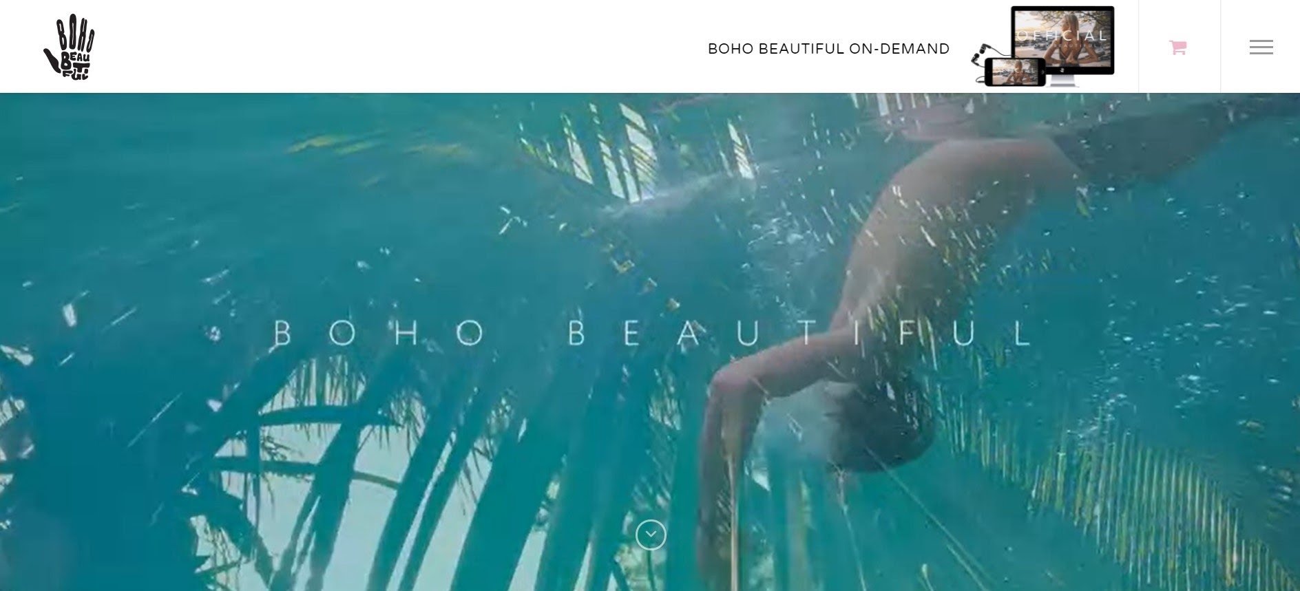 Boho Beautiful home page