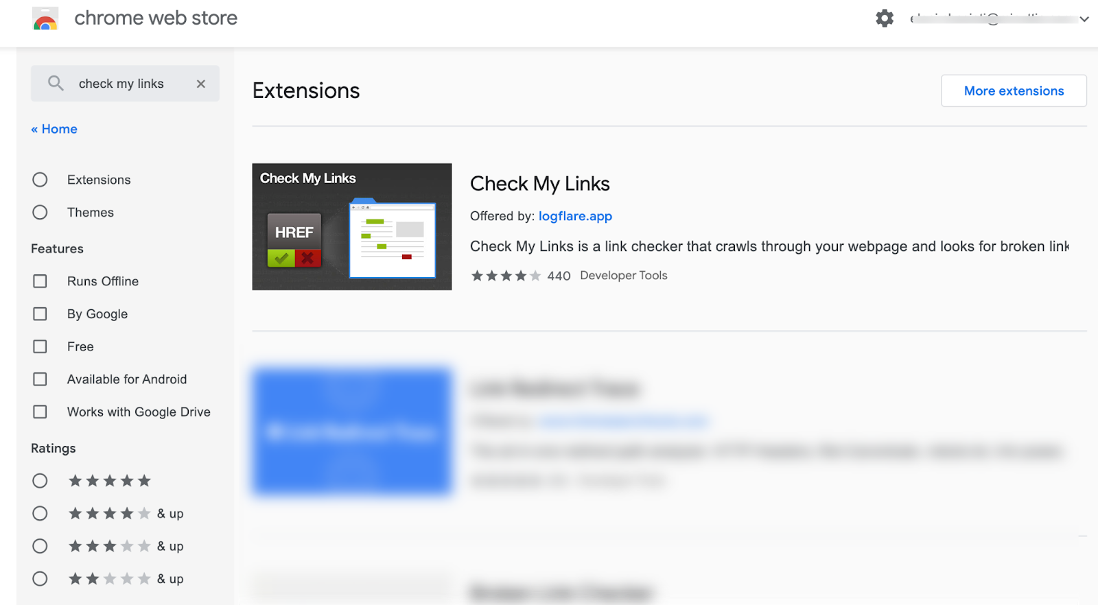 Google store example