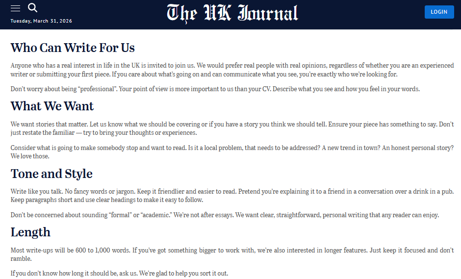 spammy news website example