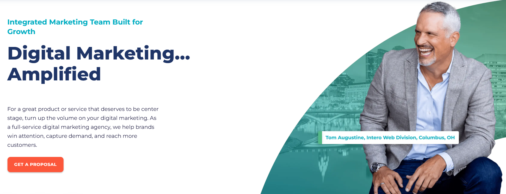intero digital homepage